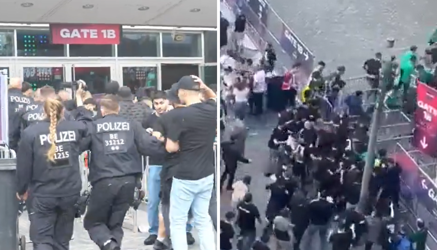 VIDEO Kaos u Berlinu: Grci se sukobili s Turcima na završnici Eurolige, ozlijedili i policajca...