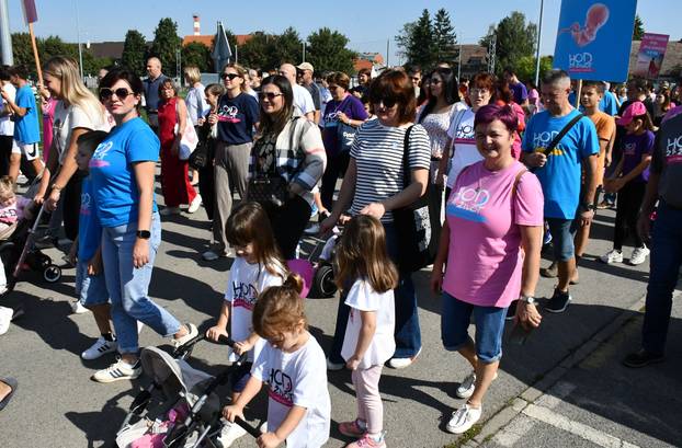 Pogledajte fotografije. U Sl. Brodu održan Hod za život