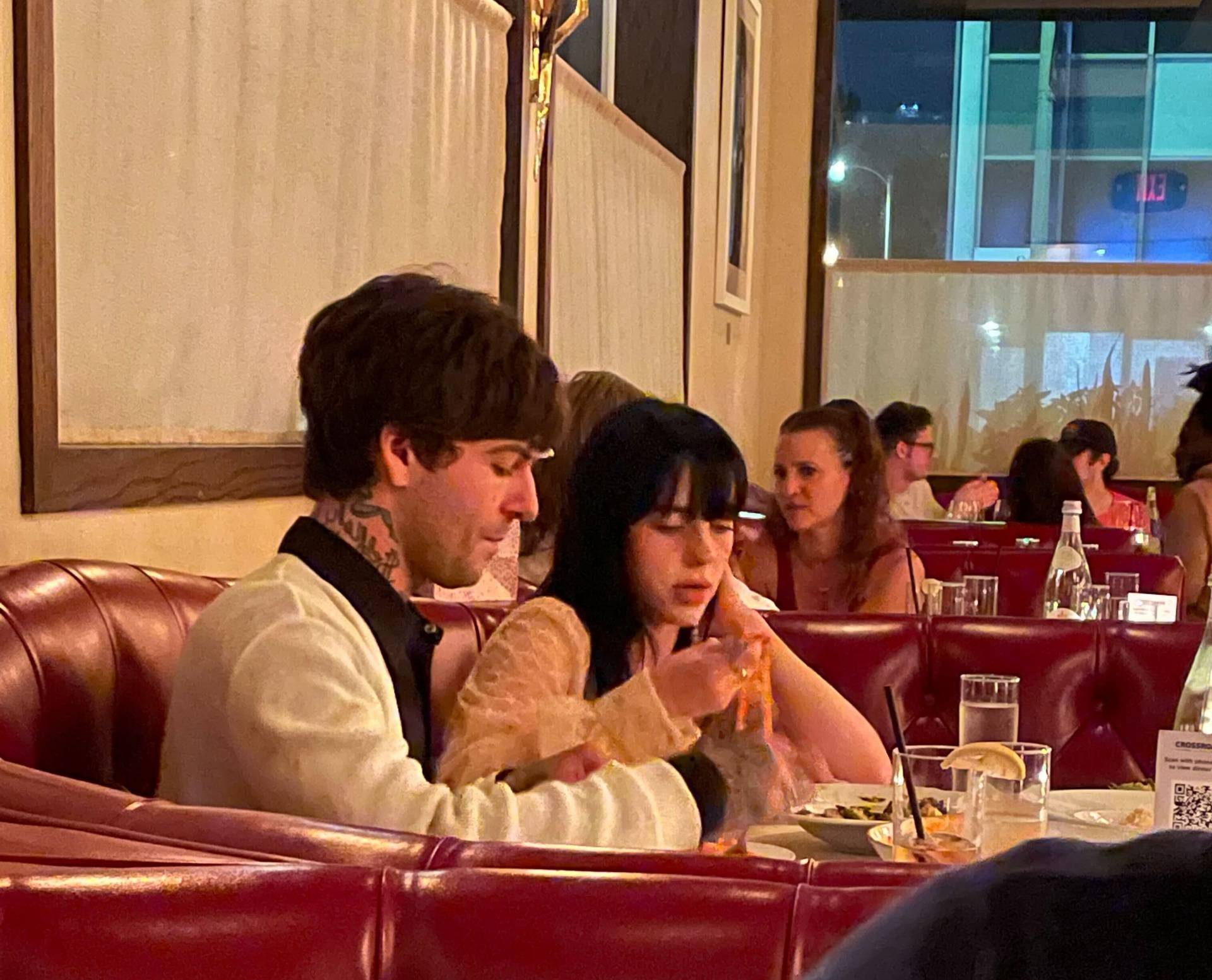 *EXCLUSIVE* Billie Eilish and Jesse Rutherford Grabbed Romantic Dinner Solo This Week **WEB MUST CALL FOR PRICING**