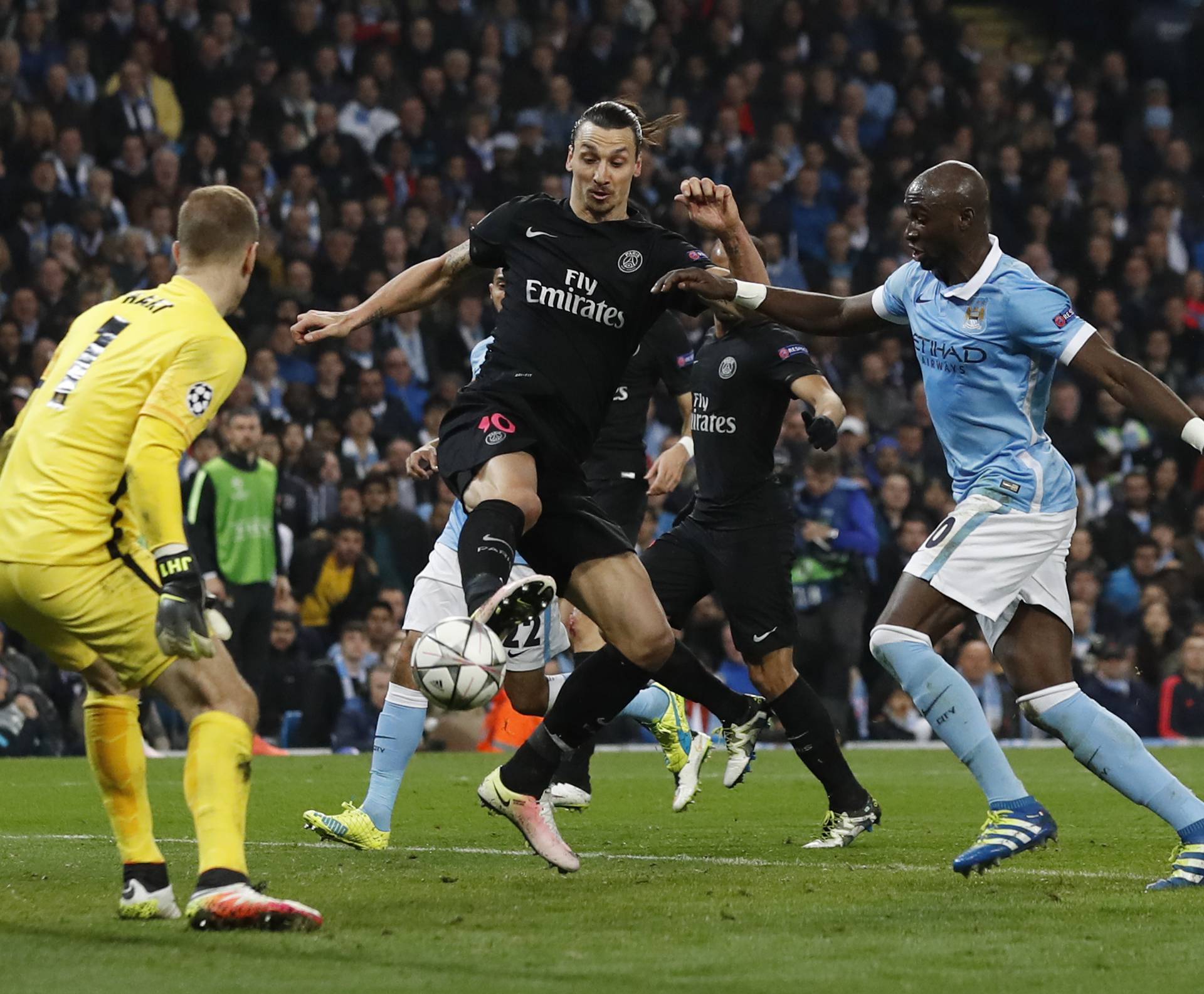 Manchester City v Paris St Germain - UEFA Champions League Quarter Final Second Leg