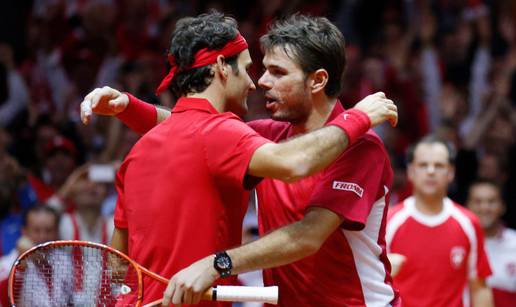 Par Federer i Wawrinka donio drugi bod Švicarcima u finalu