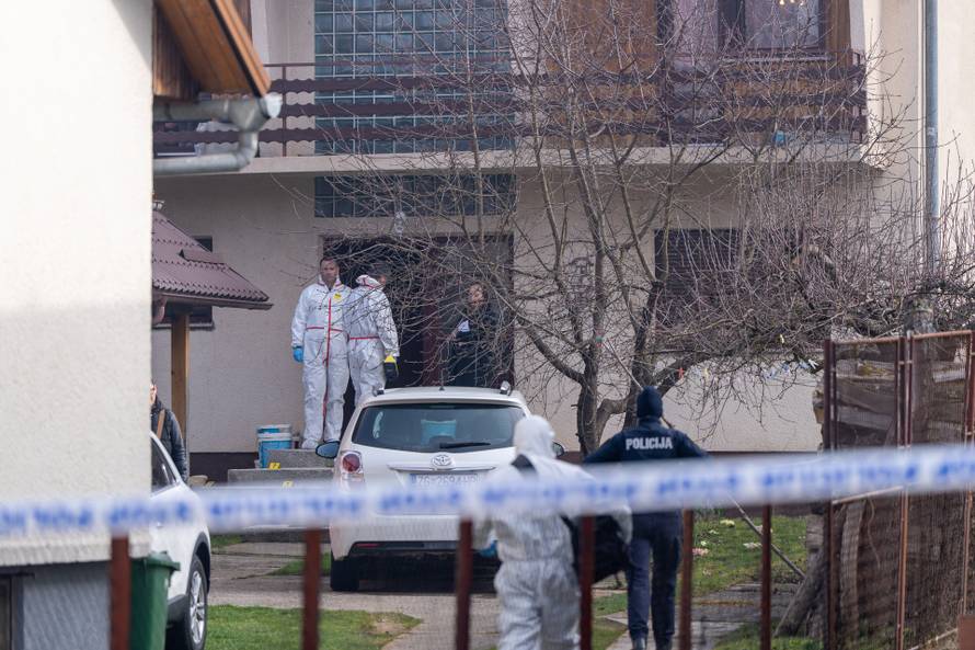 Dvostruko ubojstvo u Gospiću, očevid u tijeku