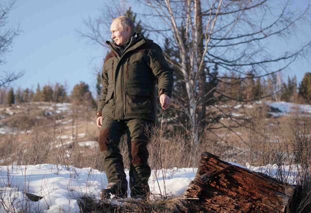 Russian President Putin takes holiday in Siberian taiga