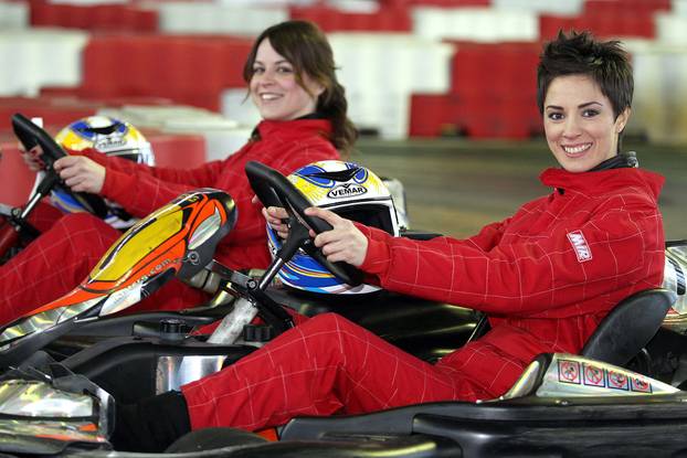 Zagreb: Lorena Nosi? i Barbara Radulovi? voze karting