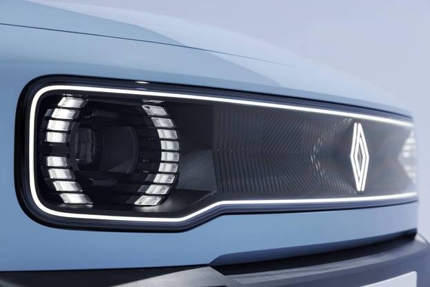 Renault R4 E-TECH Techno Bleue - Photo