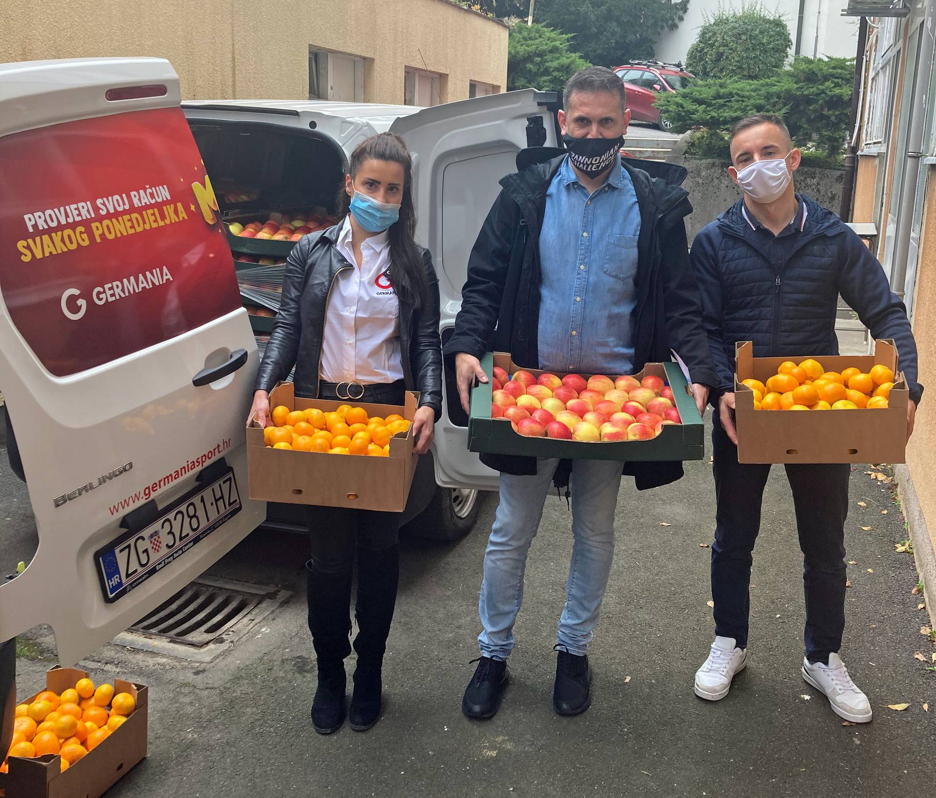 Germania donirala 5 tona voća domaćih OPG-ova liječnicima i medicinskom osoblju