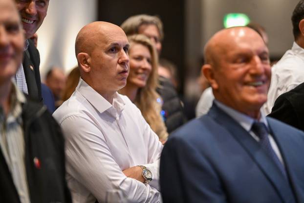 Zagreb: Proslava 80. rođendana Košarkaškog kluba Cibona u hotelu Esplanade