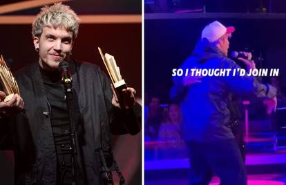 VIDEO Baby Lasagna oduševio obožavateljicu! Na karaokama pjevala njegov hit, a onda...