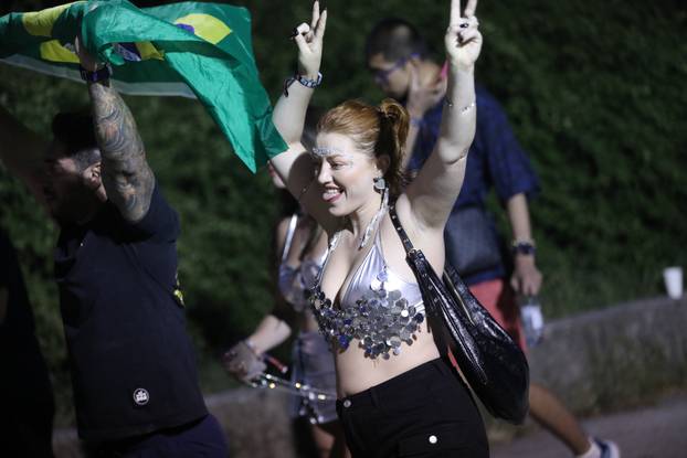 Split: Dolazak partijanera na drugu večer Ultra Europe festivala 2025.