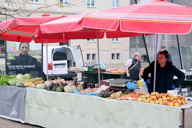 Zagreb: Europski trg je od danas tržnica