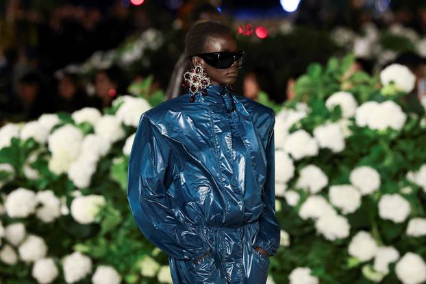 Yves Saint Laurent Womenswear Spring/Summer 2026 collection show during Paris Fashion Week