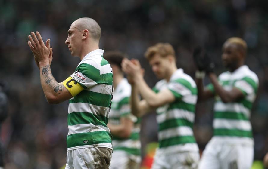 Celtic's Scott Brown after the match