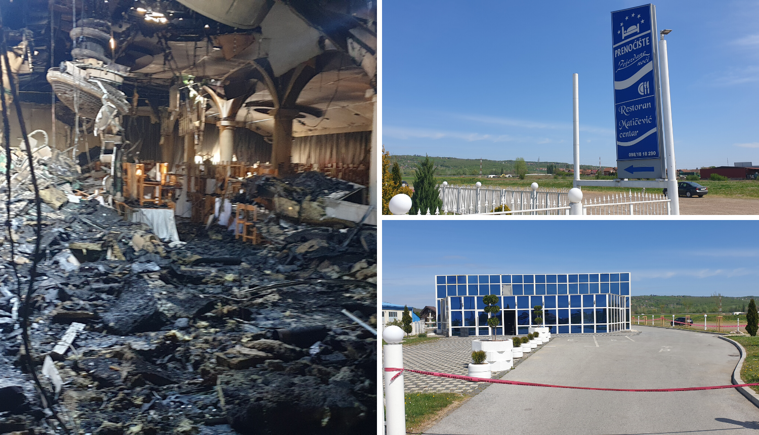 Požar u sali za vjenčanja:  Sve nam je izgorjelo u jednoj večeri