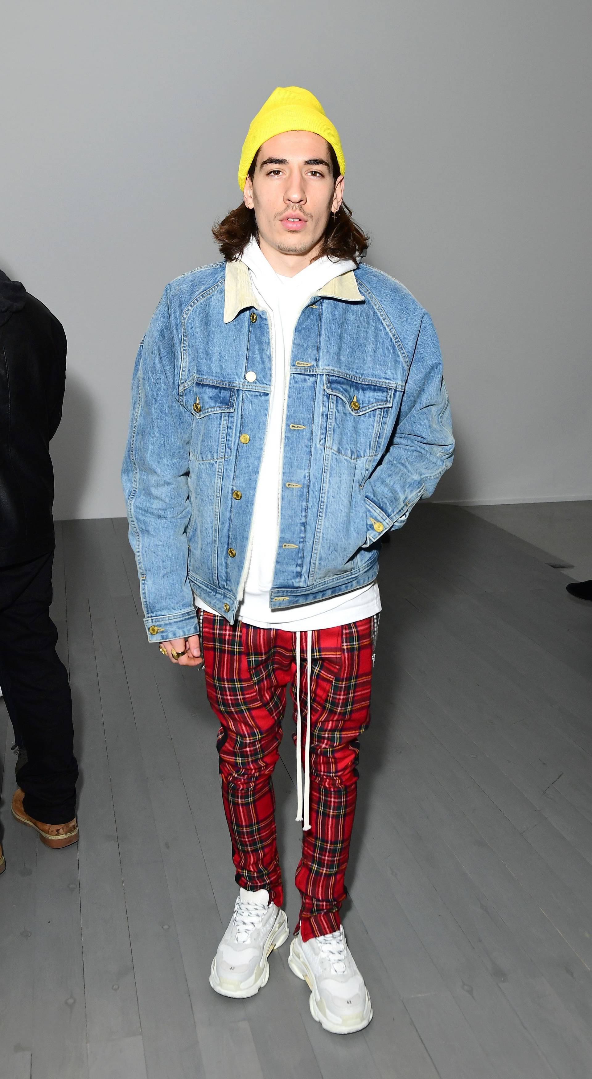 Alex Mullins front row - London Fashion Week Men's AW18