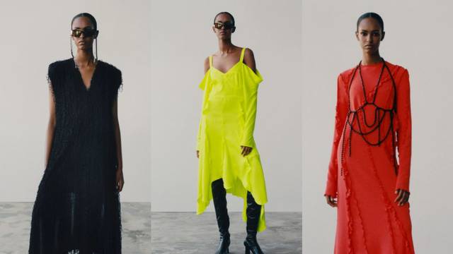 H&M Studio predlaže haljine u bojama i hlače sa šljokicama