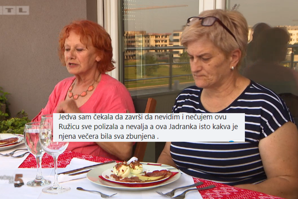 Gledatelji Večere za 5 o Ružici: 'Sve je polizala, a ne valja joj!'
