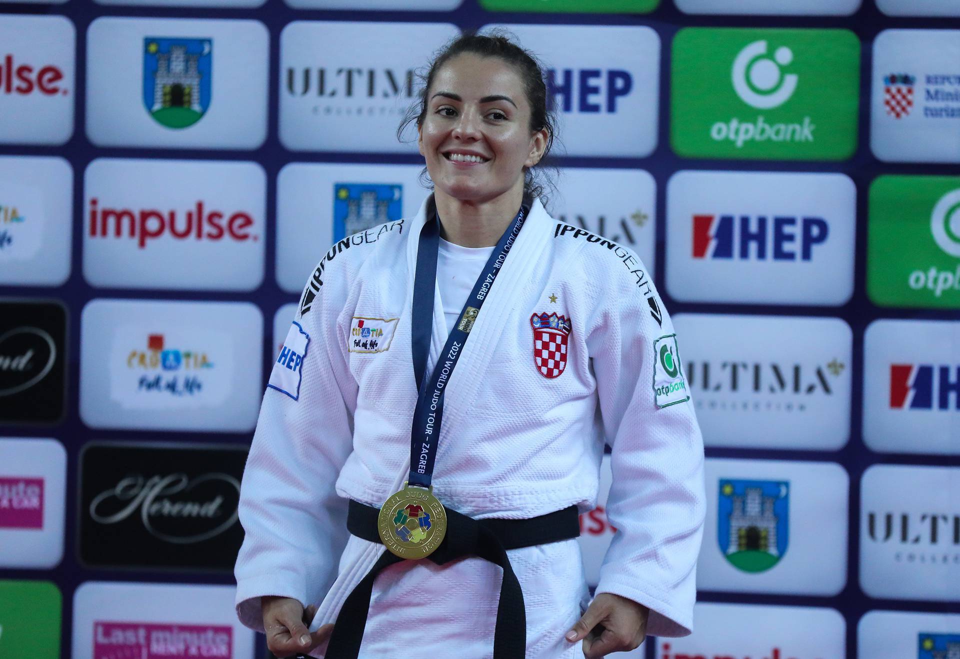 IJF World Judo Tour Zagreb Grand Prix, hrvatske judašice Barbara Matić i Lara Cvjetko s medaljama