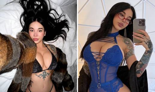 FOTO Alex je najbujnija dama Italije: Prati je skoro 10 milijuna ljudi. Obo&zcaron;ava mini-kompleti&cacute;e