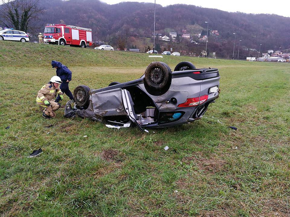 Nesreća kod Zaprešića: Sletio s ceste i poginuo u prevrtanju...
