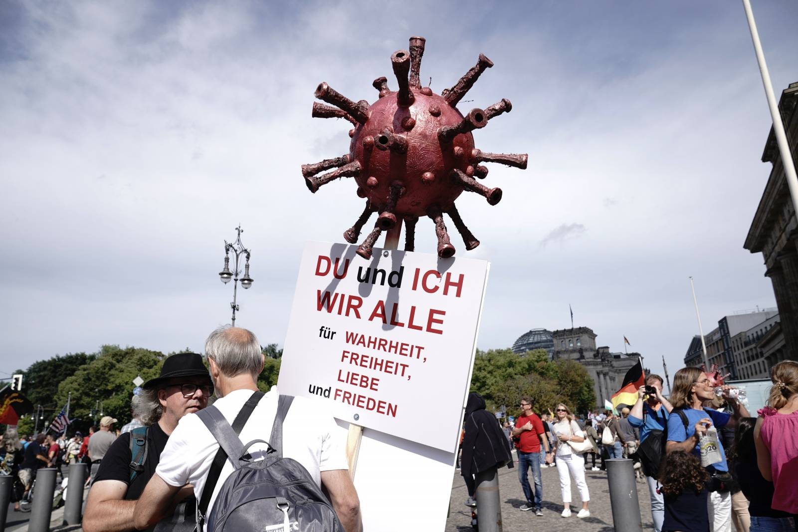 Protest against Corona measures Berlin