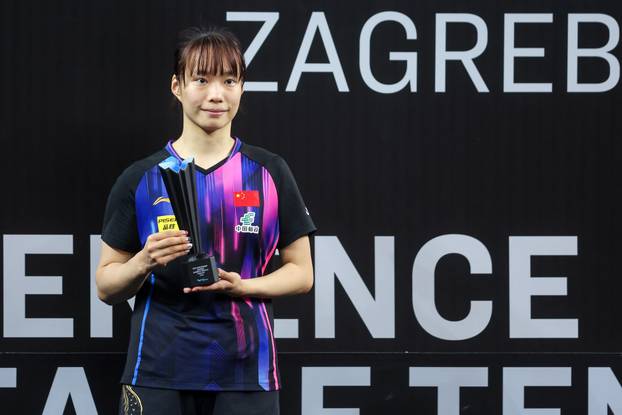 WTT Contender Zagreb 2025., finale &zcaron;ene, Shi Xunyao, Kina - Satsuki Odo, Japan