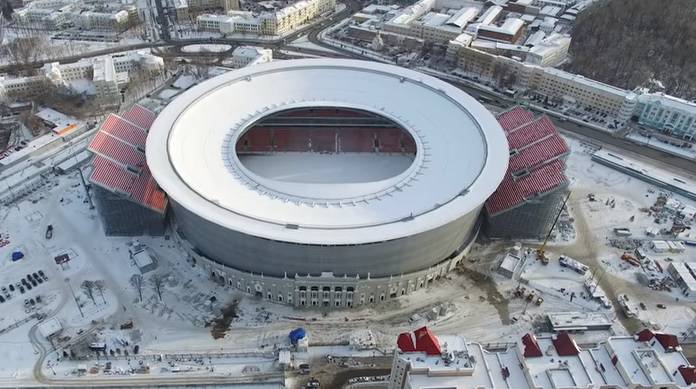 Kad Putin zagrmi! Rusi završili najbizarniji stadion na SP-u...