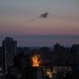 Russian drone strike in Kyiv