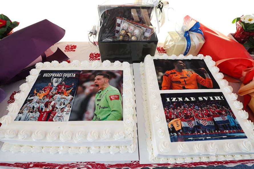 Zagreb: Doček srebrnog rukometaša Dominika Kuzmanovića u općini Brckovljani