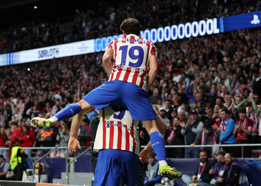 UEFA Champions League - Play Off - Second Leg - Atletico Madrid v Club Brugge