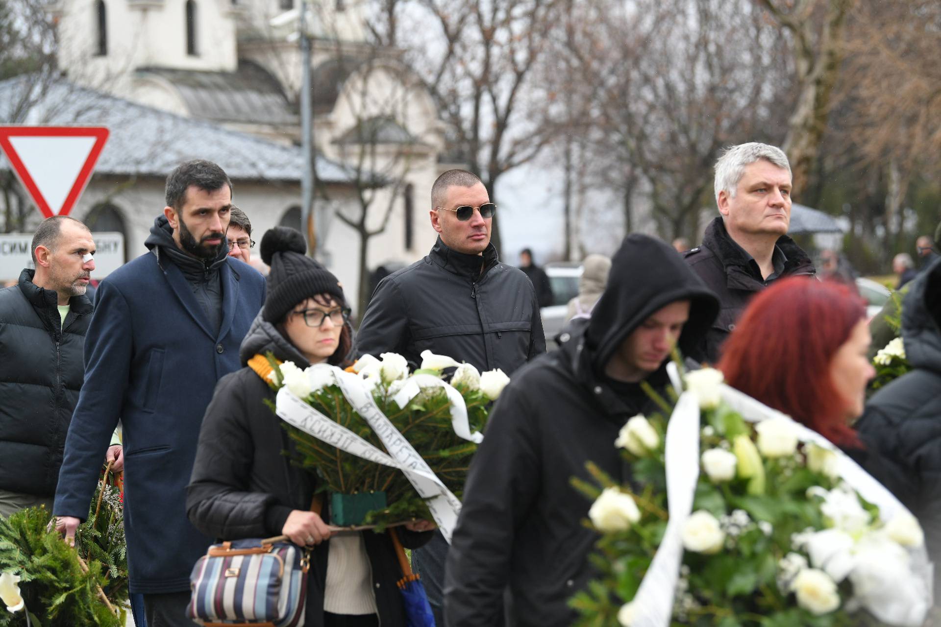 Beograd: Pogreb košarkaškog trenera Dejana Milojevića na Novom groblju