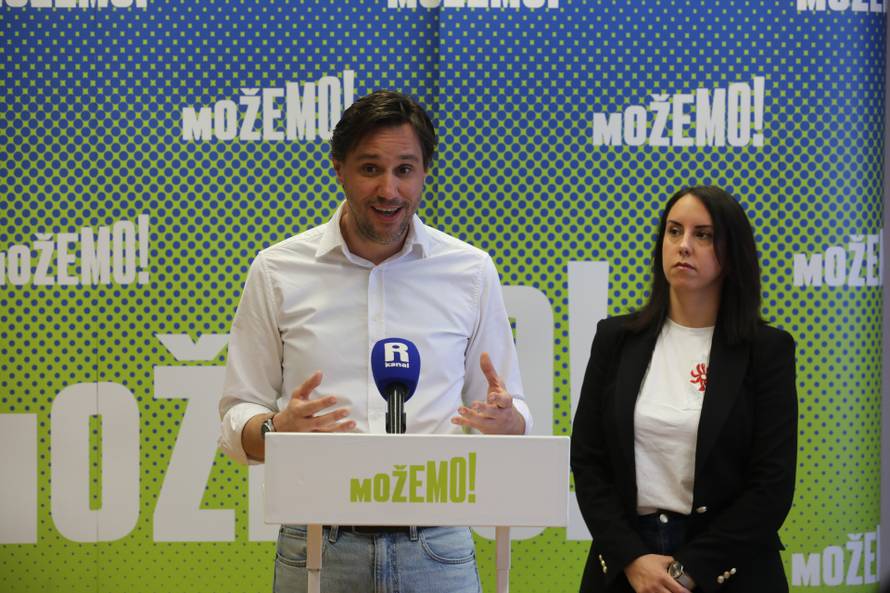 Rijeka: Konferencija za medije članova stranke Možemo