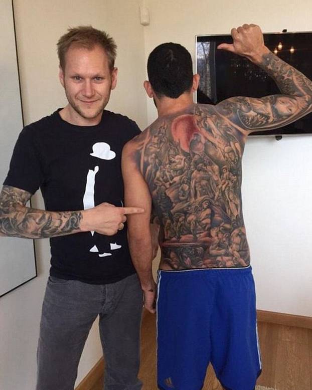 FOTO Tetovaže domaćih i stranih nogometnih zvijezda: Čavao, svoj lik, brat pa i bivša supruga