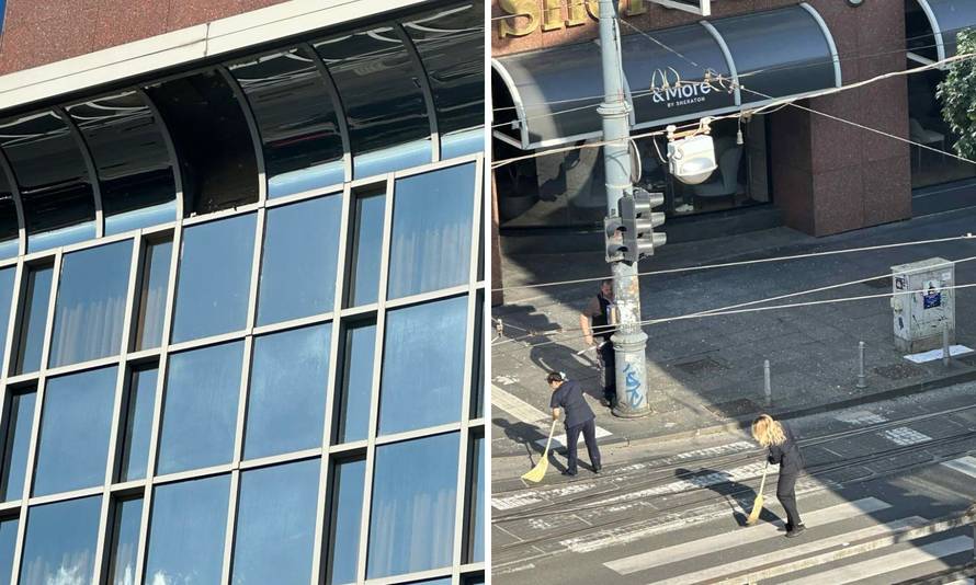 Palo staklo sa zgrade hotela u Zagrebu, umalo pogodilo ženu u glavu: 'Imala sam puno sreće!'