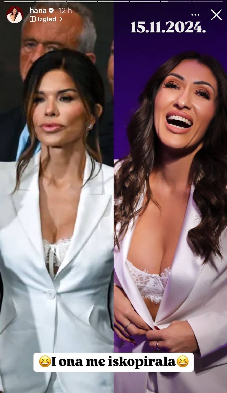 Hana nosila šešir ala Melania i torbu od 6500 €: 'I mi konja za trku imamo. I Lauren me kopira'
