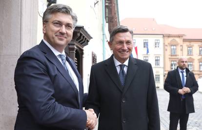 Pahor u posljednjem službenom posjetu Hrvatskoj: Plenković mu zahvalio na potpori za Schengen