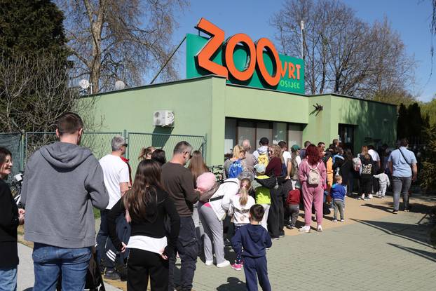 Osijek: Uskršnji ponedeljak u ZOO vrtu