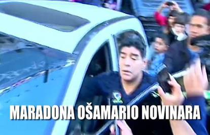 Diego Maradona opet u akciji! Zbog žene pljusnuo novinara