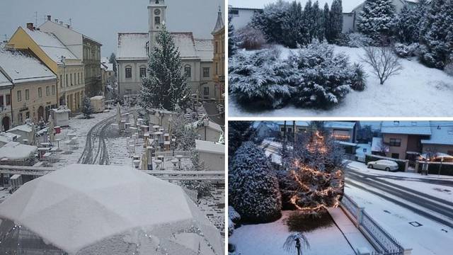 Bijelo Štefanje: Snijeg pao u Međimurju, Zagorju... Moglo bi ga biti i večeras i sutra ujutro