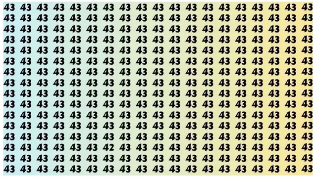 Možete li na fotografiji pronaći broj 42 u samo 18 sekundi?