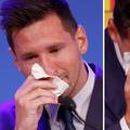 VIDEO Messi se rasplakao: Htio sam otići na terenu. Ne vraćam se više u Barcu, Pariz? Polako...