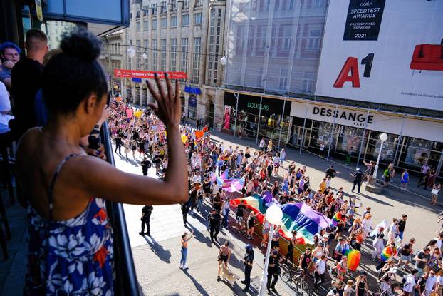Zagreb: 21. Povorka ponosa pod sloganom "Dajte nam naša četiri zida!"