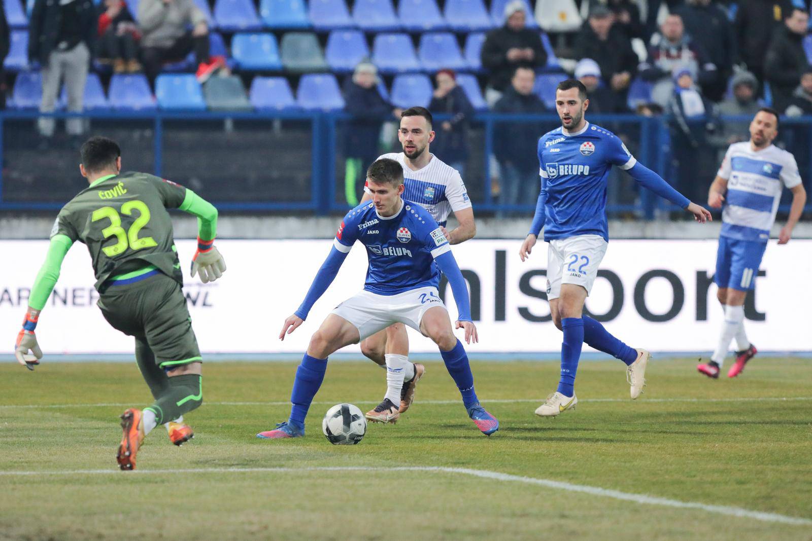 Osijek i Slaven Belupo sastali se u 21. kolu SuperSport HNL-a 