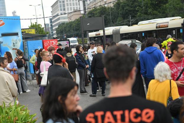 Beograd: Žandarmerija spriječila blokadu Beogradskog sajma, troje privedenih