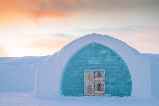 FOTO Hotel koji se svake godine otopi: IceHotel izgleda kao umjetnička galerija od leda