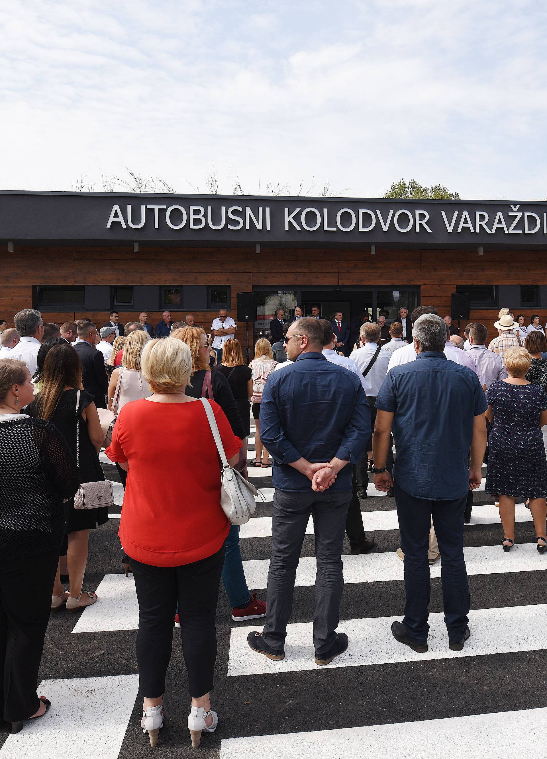 VaraÅ¾din: Otvoren novi autobusni kolodvor