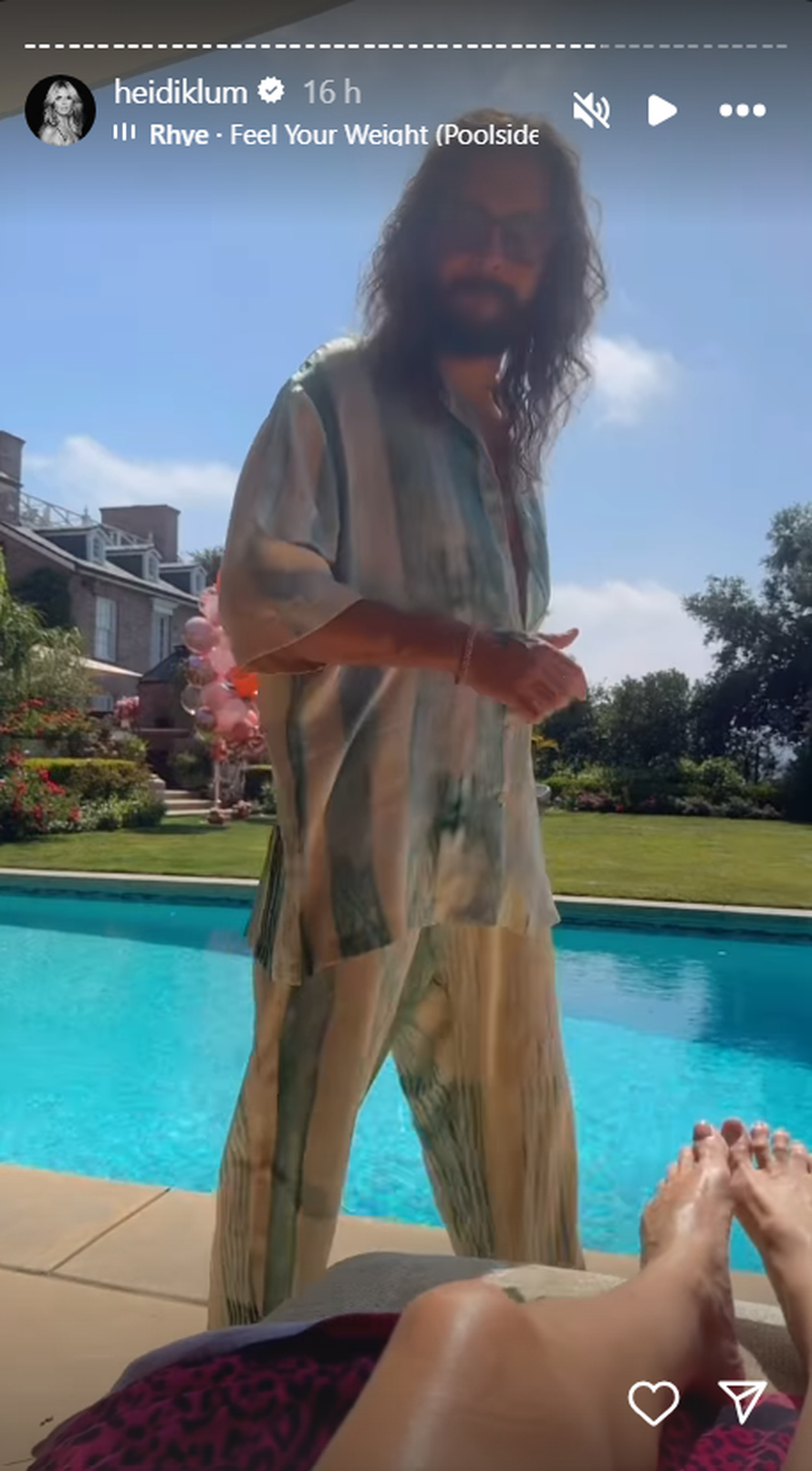 Heidi Klum je pokazala kako je slavila rođendan: Počastila se tortom i sunčala se u toplesu...