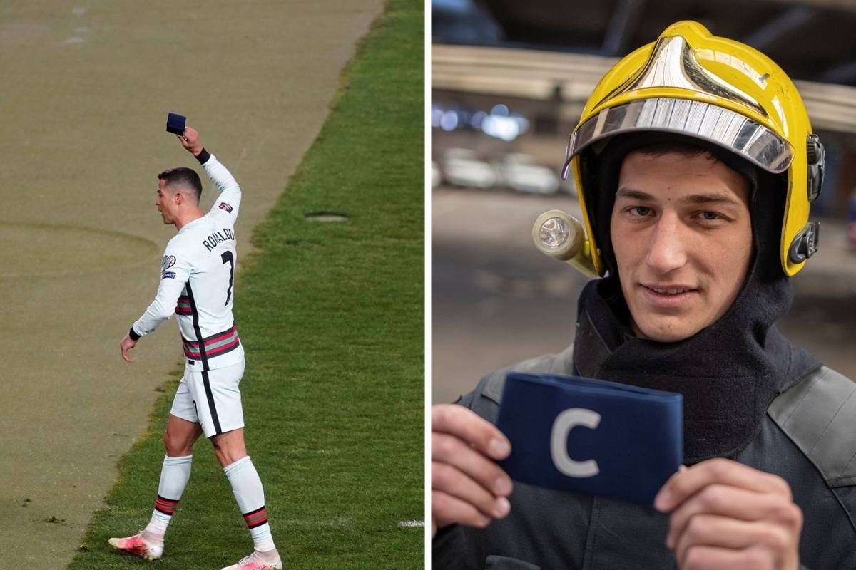 Ronaldovu kapetansku traku iz Srbije prodali za pola mil. kuna