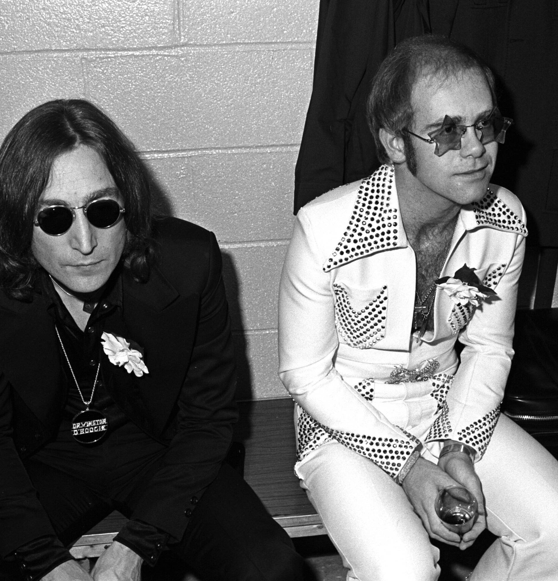 John Lennon makes comeback with help of Elton John