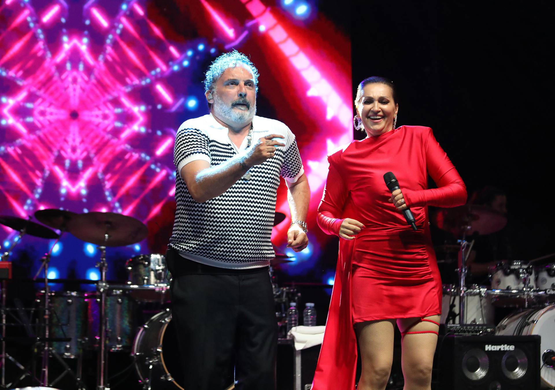 Nina Badrić i Tony Cetinski održali koncert u Šibeniku