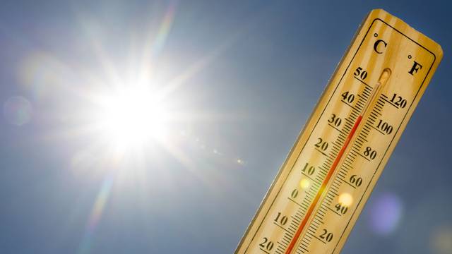 Mercury thermometer Summer heat Sun light